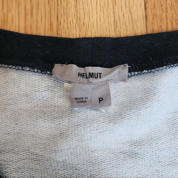 Helmut Lang long sleeve sweatshirt graphic size X-Small - Picture 6 of 7